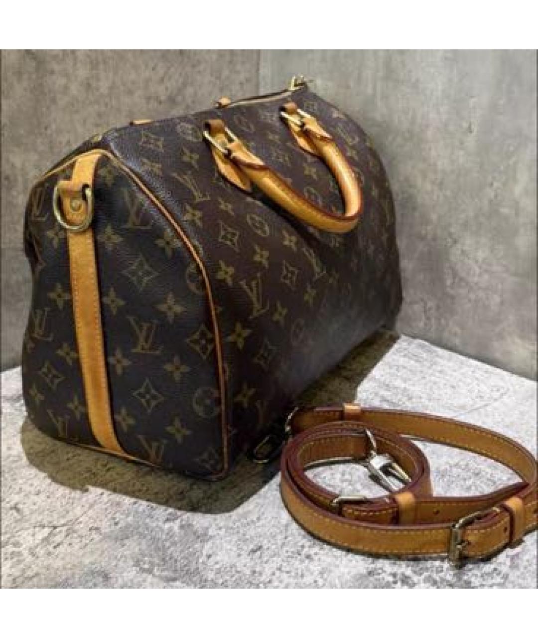 LOUIS VUITTON Коричневая сумка через плечо, фото 2