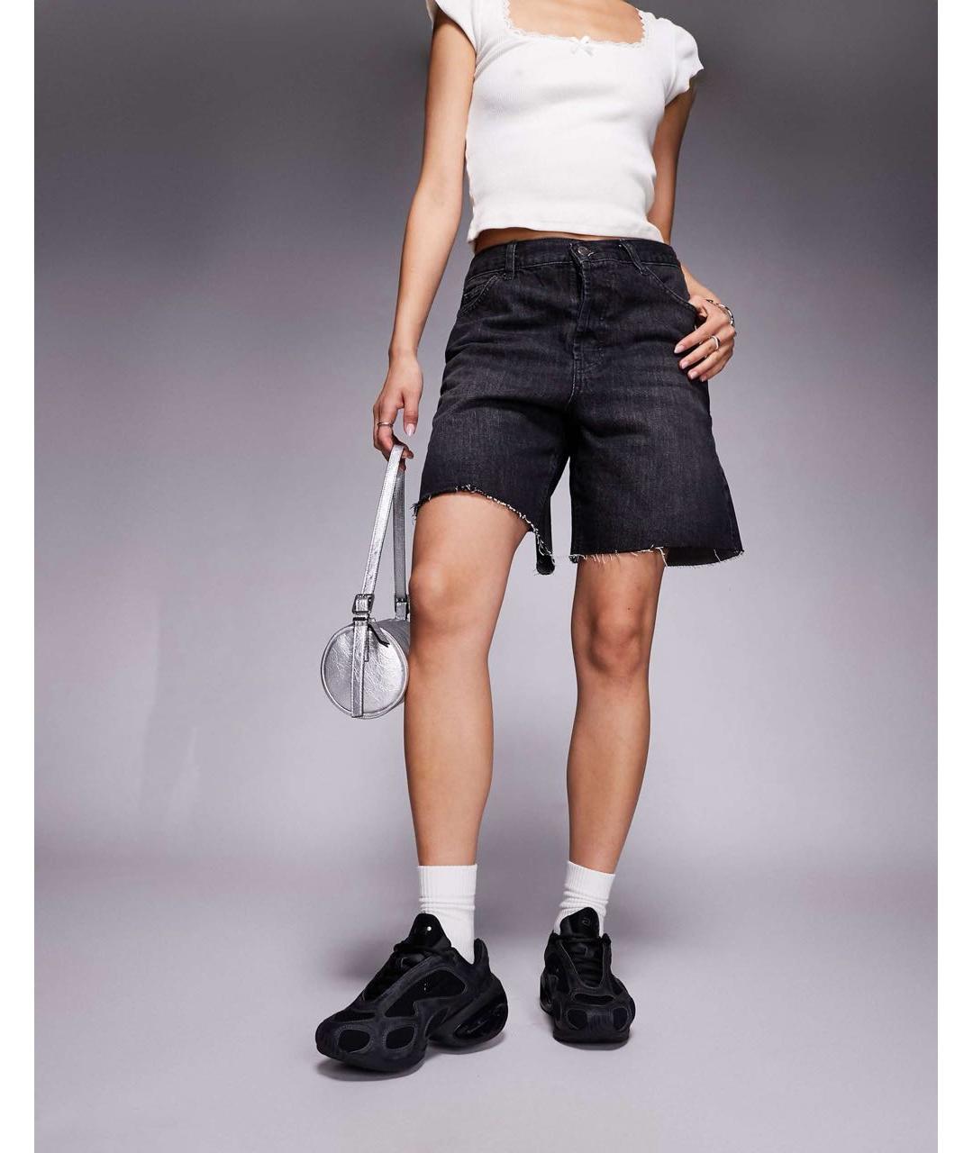 NIKE Черные текстильные кроссовки, фото 5