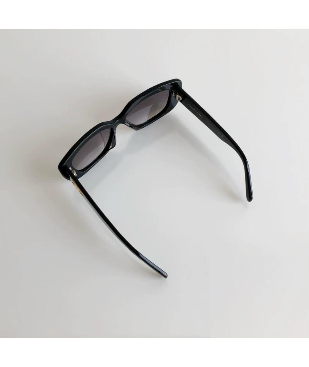 CELINE Черные пластиковые солнцезащитные очки, фото 4
