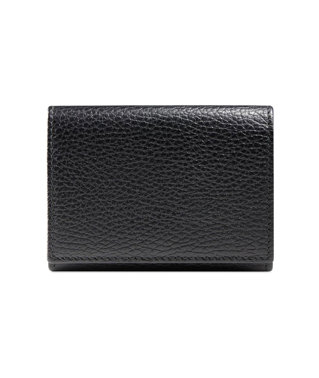 GUCCI Черный кожаный кошелек, фото 2