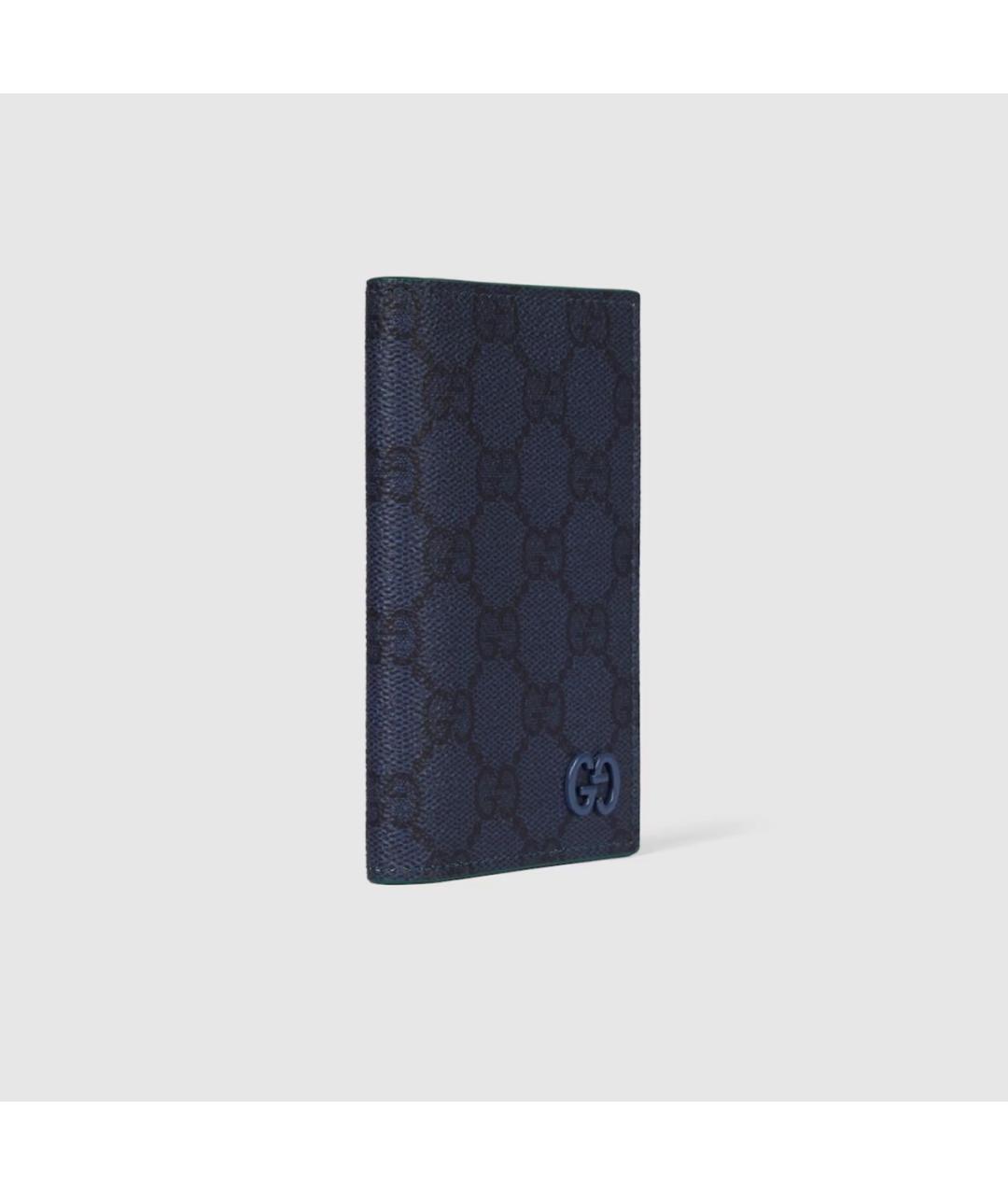 GUCCI Темно-синий кожаный кардхолдер, фото 3