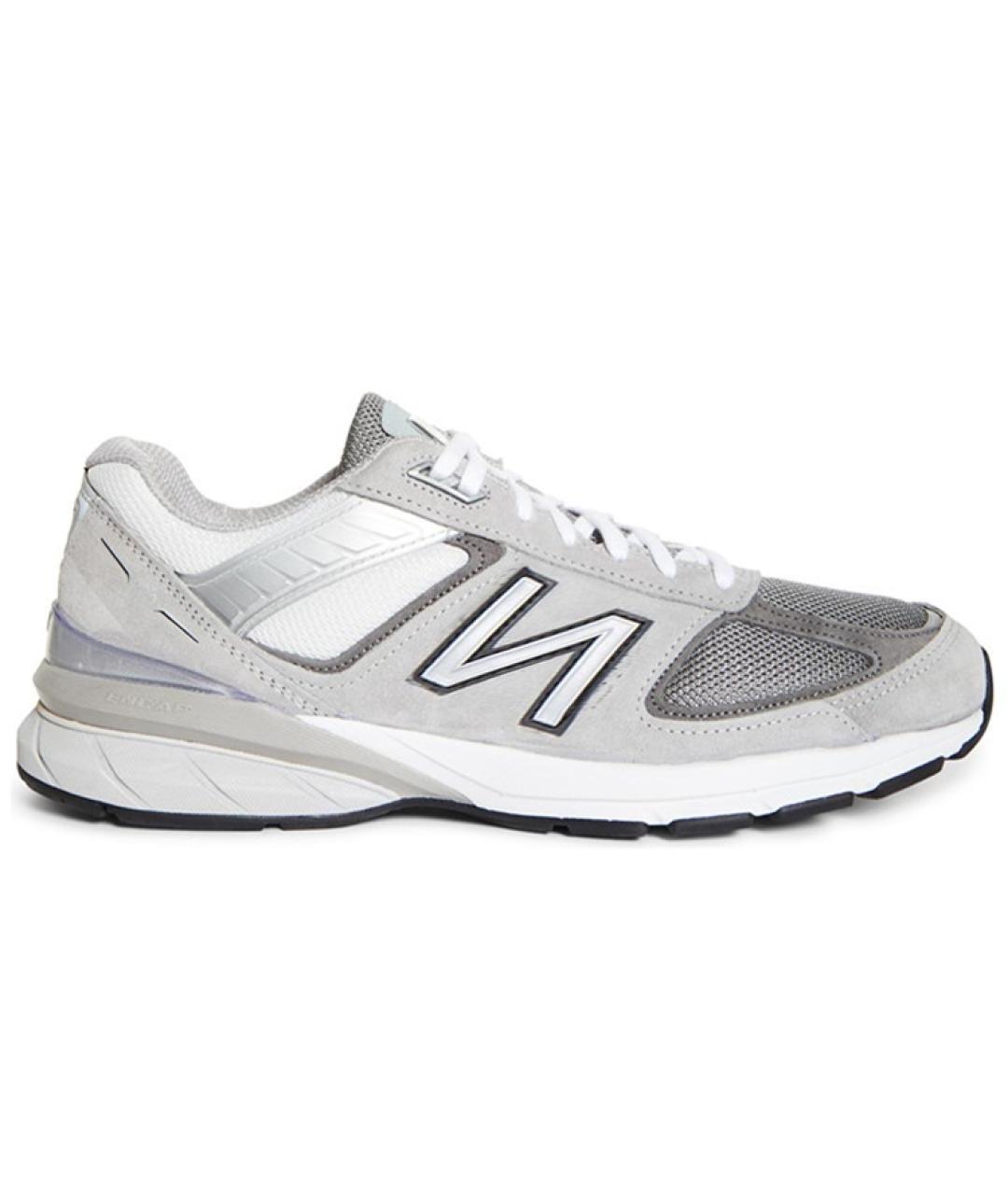 NEW BALANCE Серые низкие кроссовки / кеды, фото 1