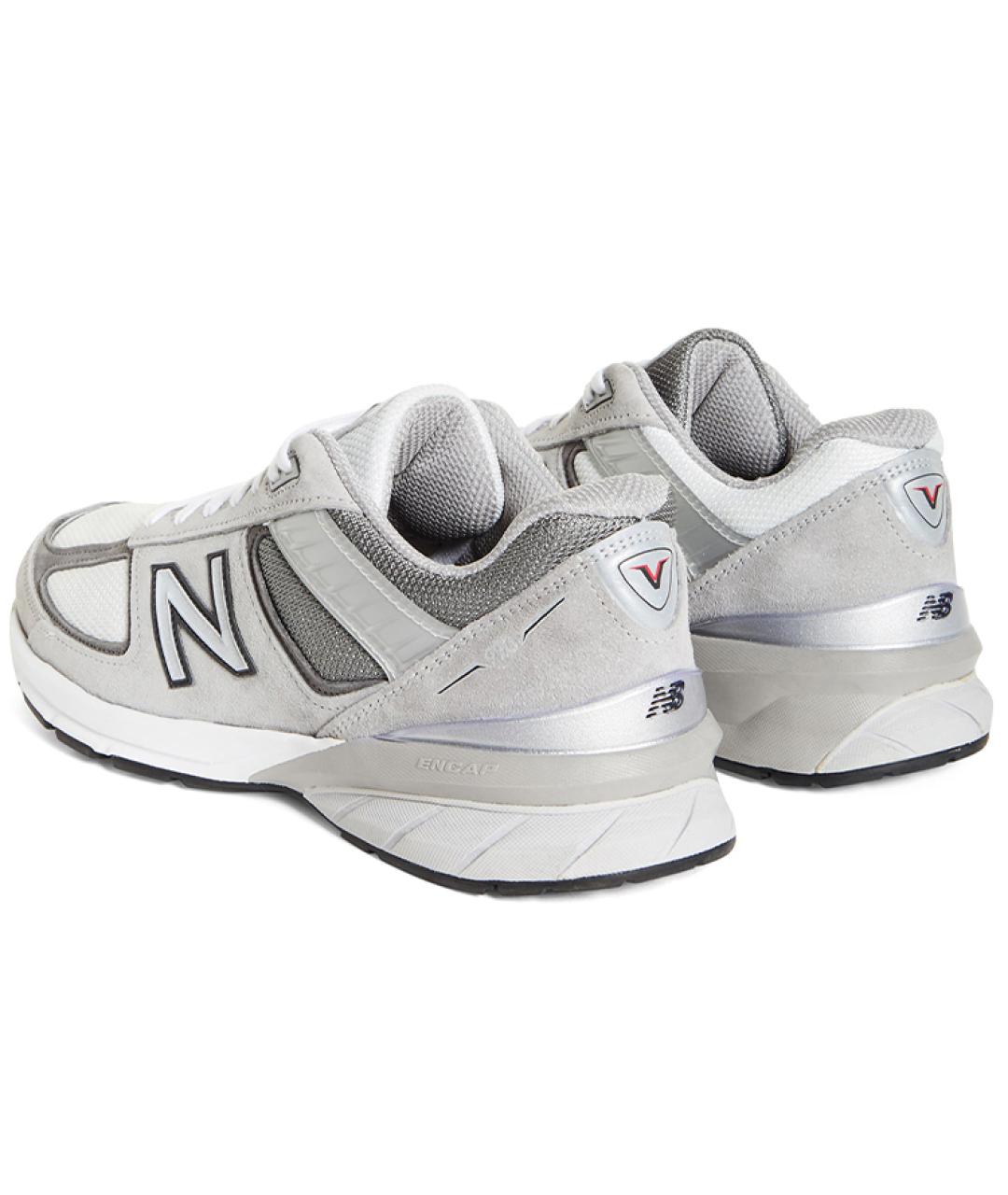 NEW BALANCE Серые низкие кроссовки / кеды, фото 4