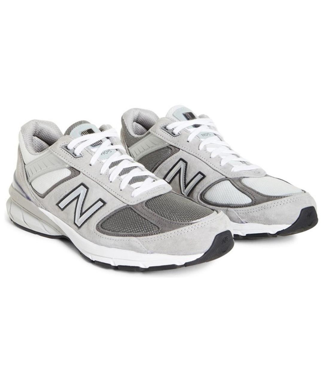 NEW BALANCE Серые низкие кроссовки / кеды, фото 2