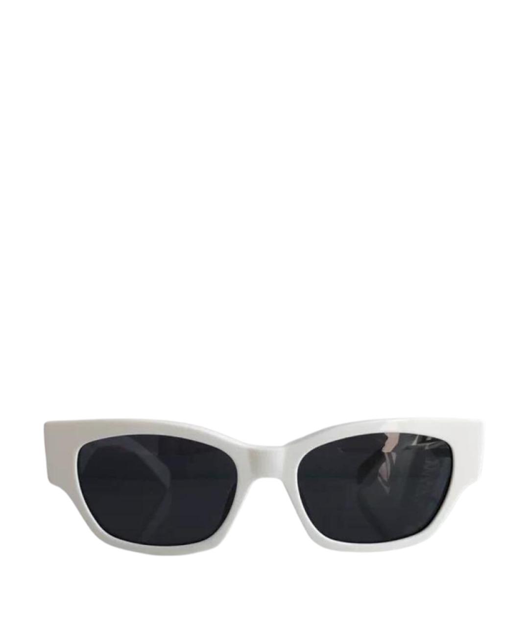 CELINE Белые пластиковые солнцезащитные очки, фото 1