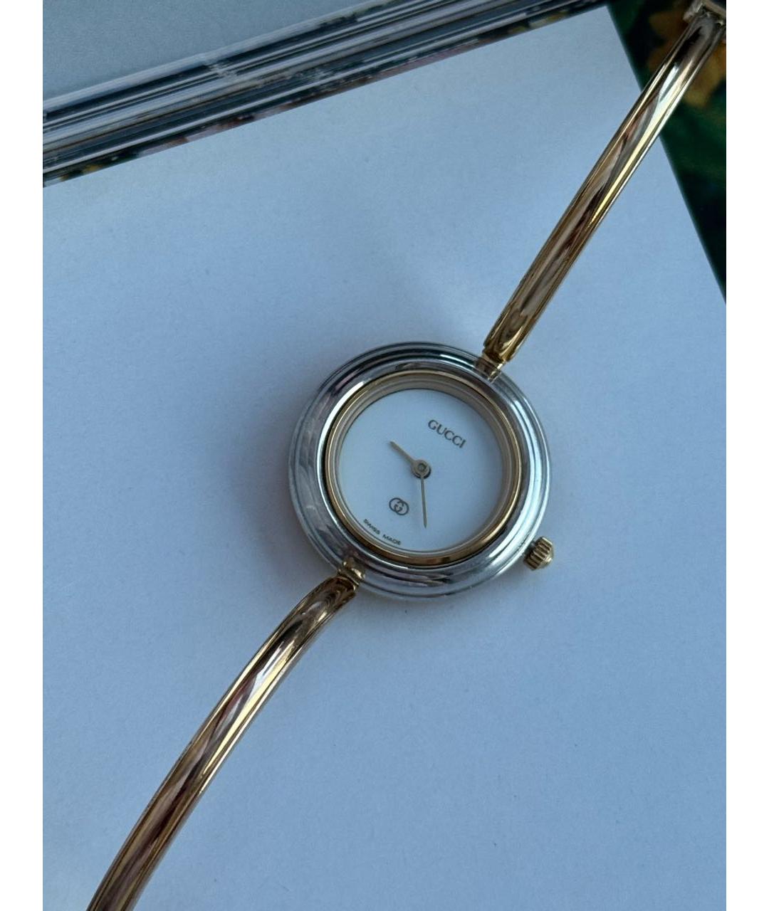 GUCCI Золотые позолоченные часы, фото 8