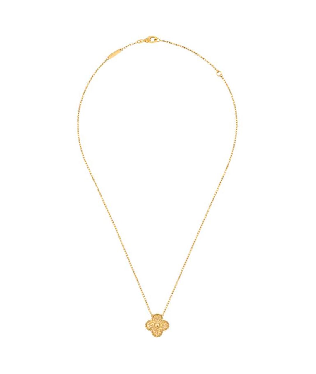 VAN CLEEF & ARPELS Золотая цепочка, фото 4