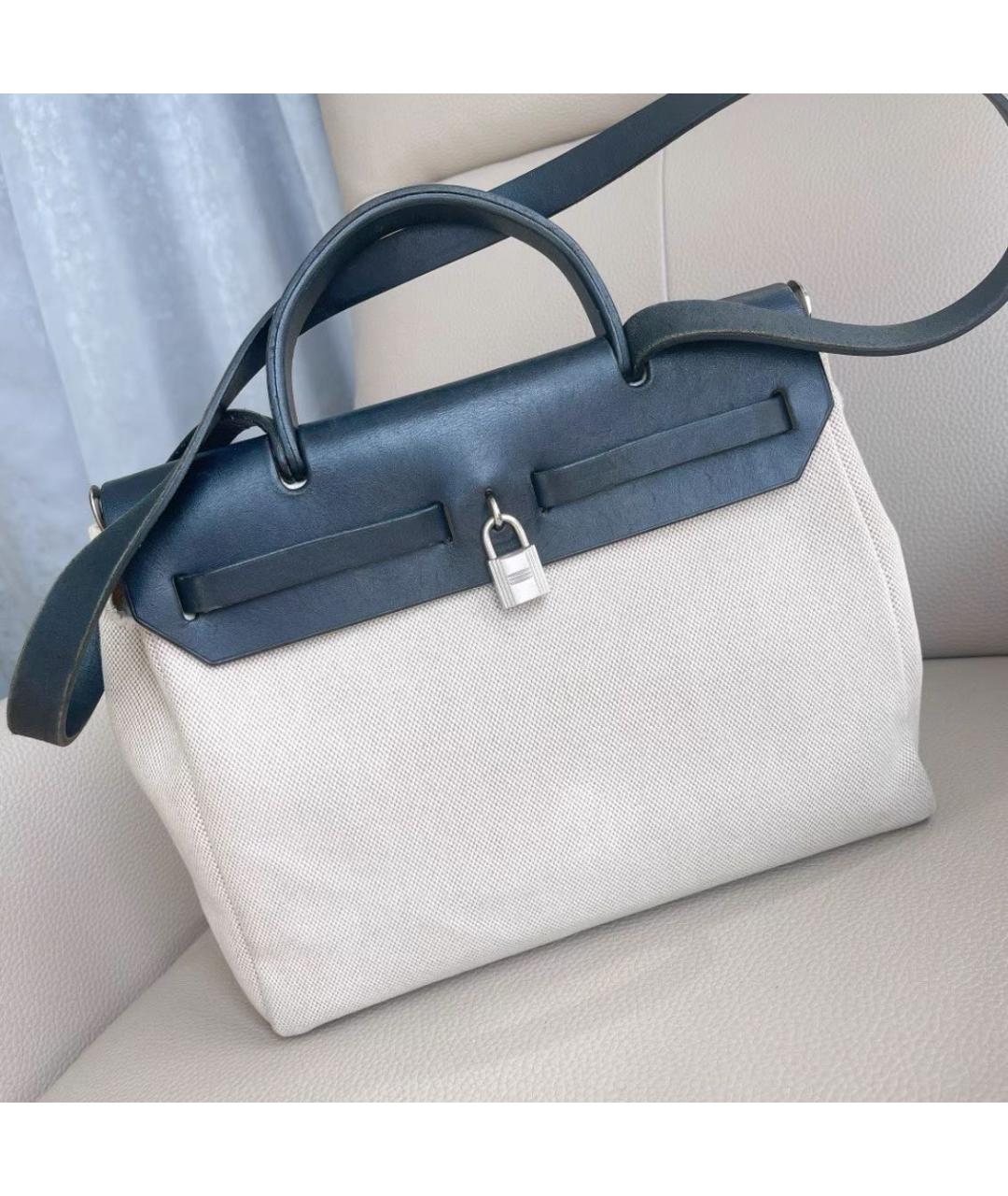 HERMES Тканевая сумка через плечо, фото 2