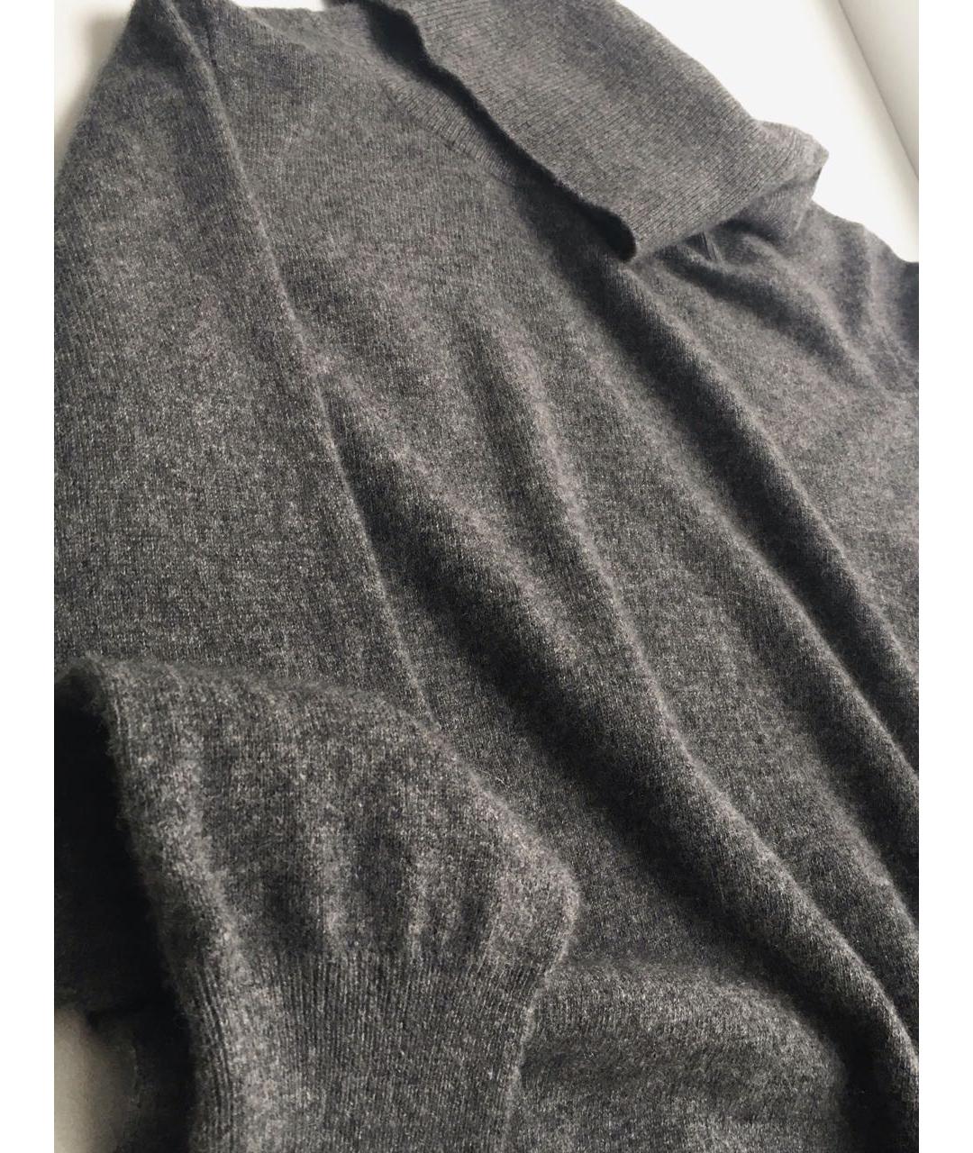 Jaeger LeCoultre Серый кашемировый джемпер / свитер, фото 4