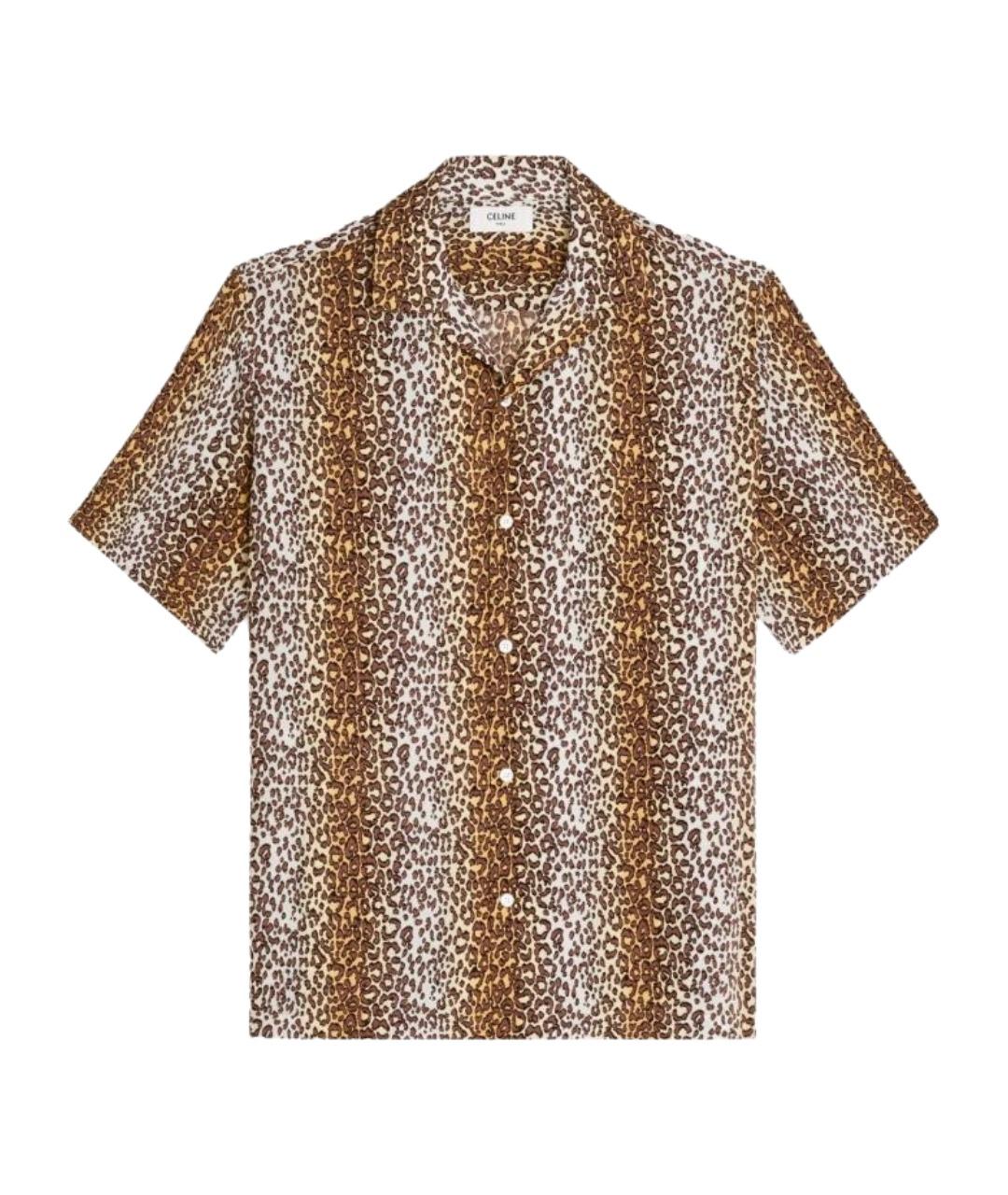 CELINE Мульти хлопковая кэжуал рубашка, фото 1