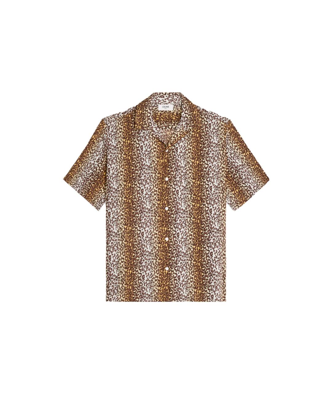 CELINE Мульти хлопковая кэжуал рубашка, фото 3