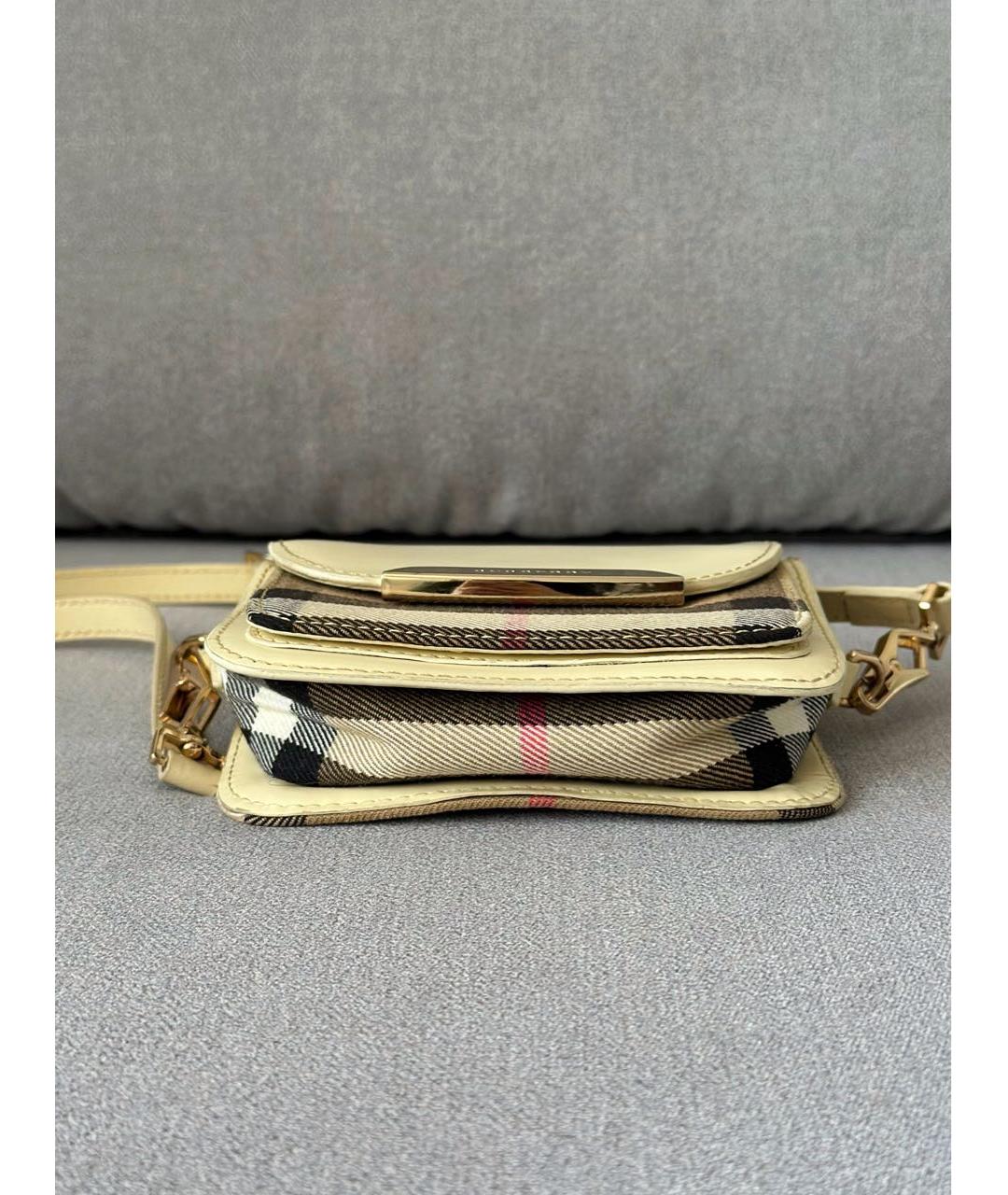 BURBERRY Мульти кожаная сумка через плечо, фото 4