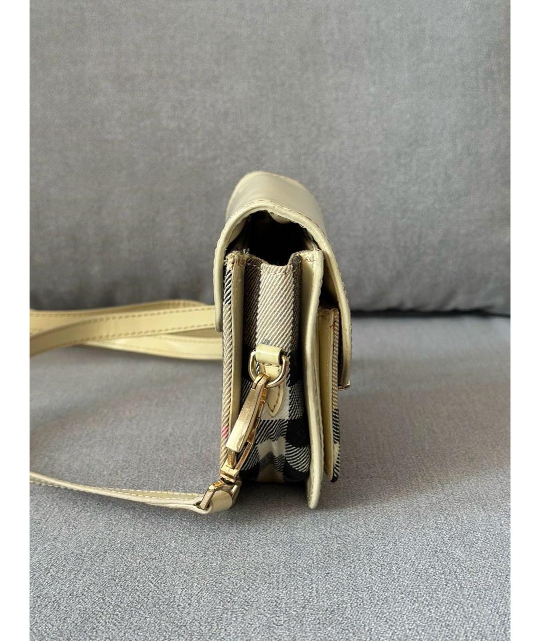 BURBERRY Мульти кожаная сумка через плечо, фото 5