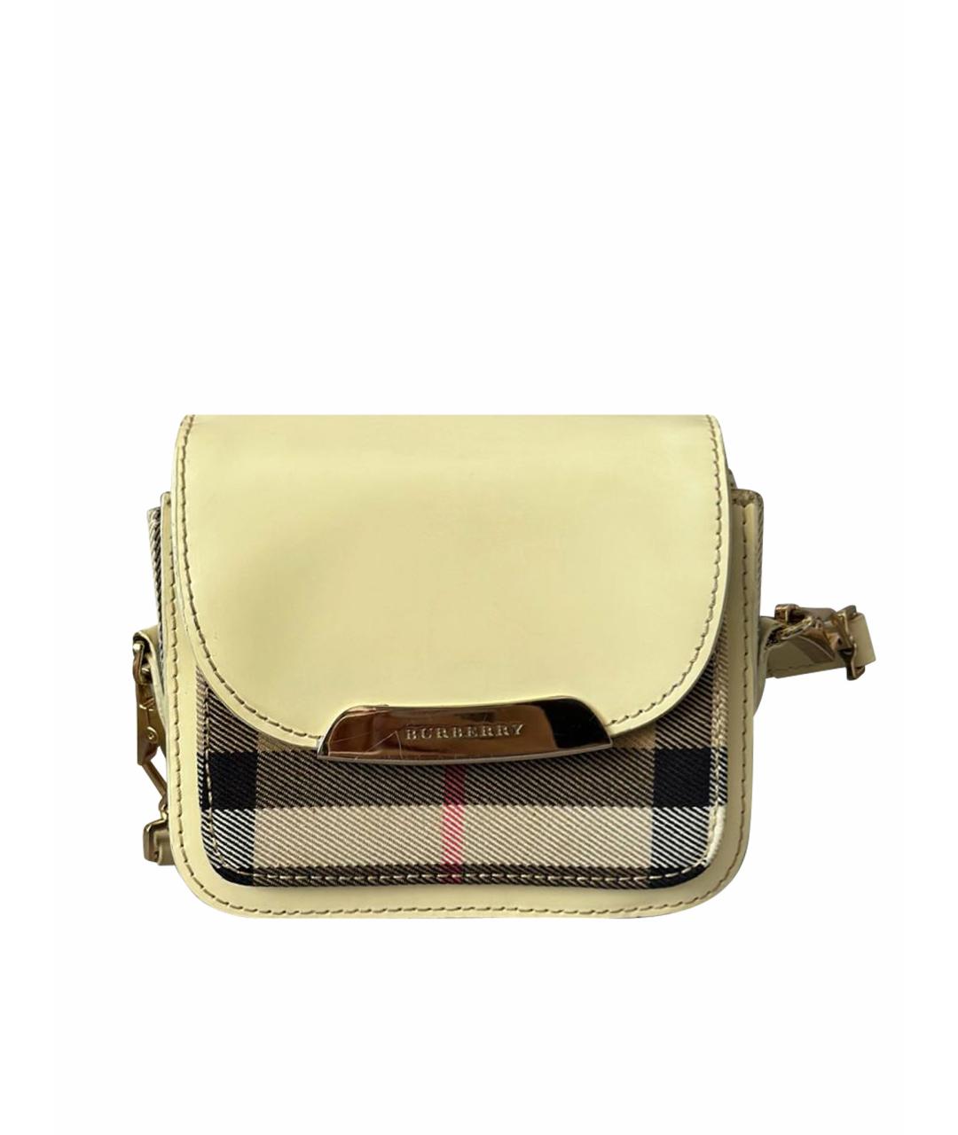 BURBERRY Мульти кожаная сумка через плечо, фото 1