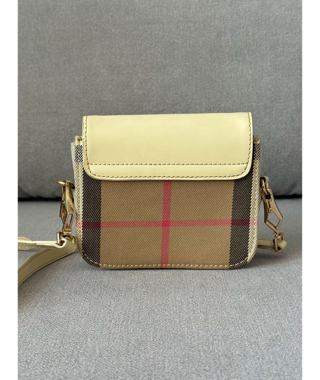BURBERRY Мульти кожаная сумка через плечо, фото 3