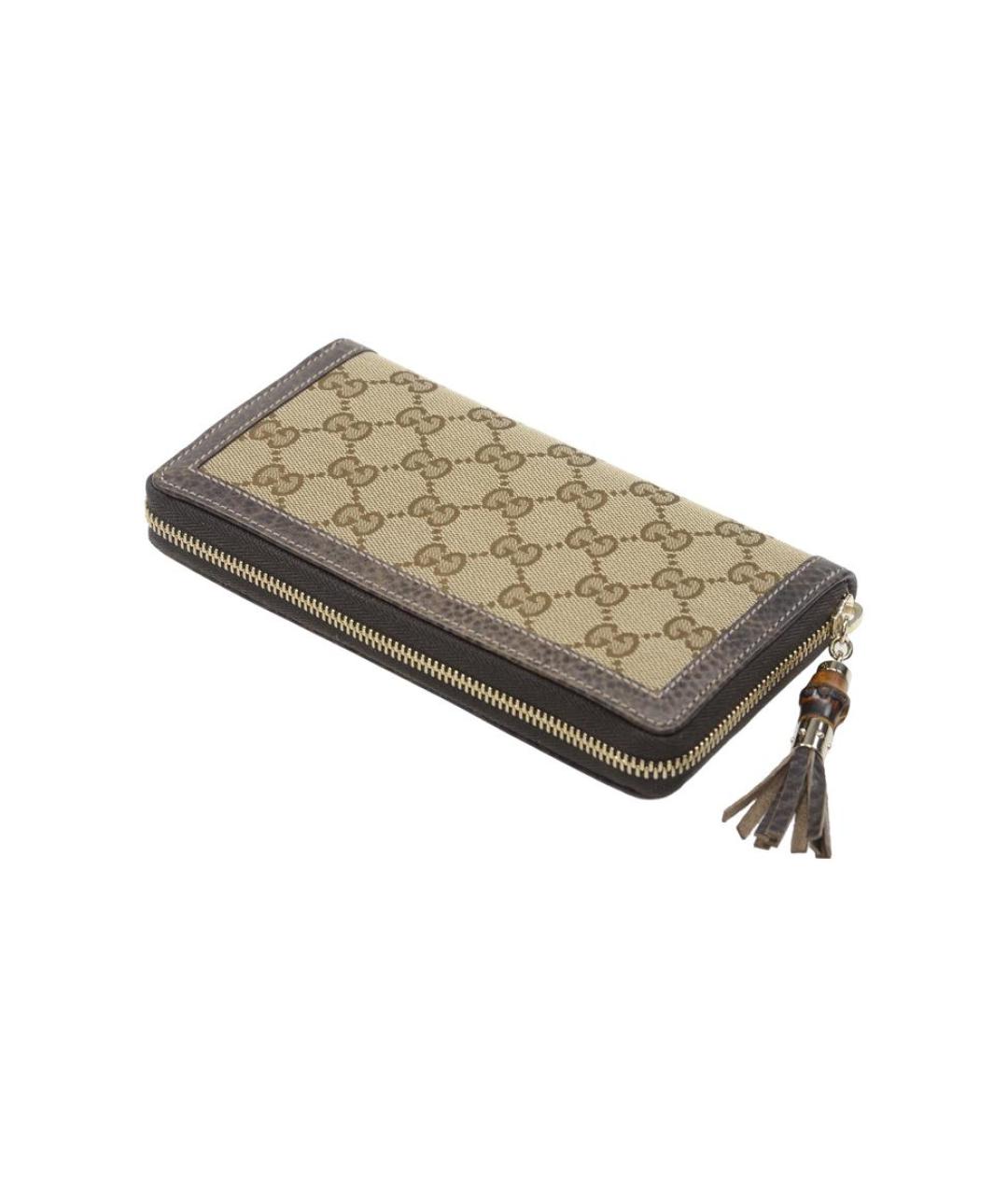 GUCCI Бежевый кошелек, фото 4