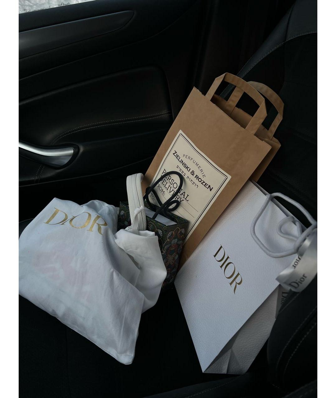 CHRISTIAN DIOR Мульти кожаная сумка через плечо, фото 7