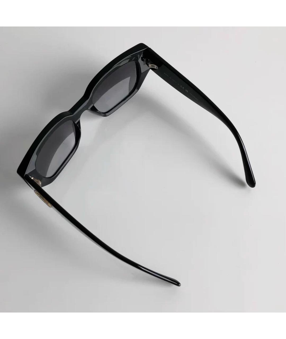 CHANEL Черные пластиковые солнцезащитные очки, фото 5