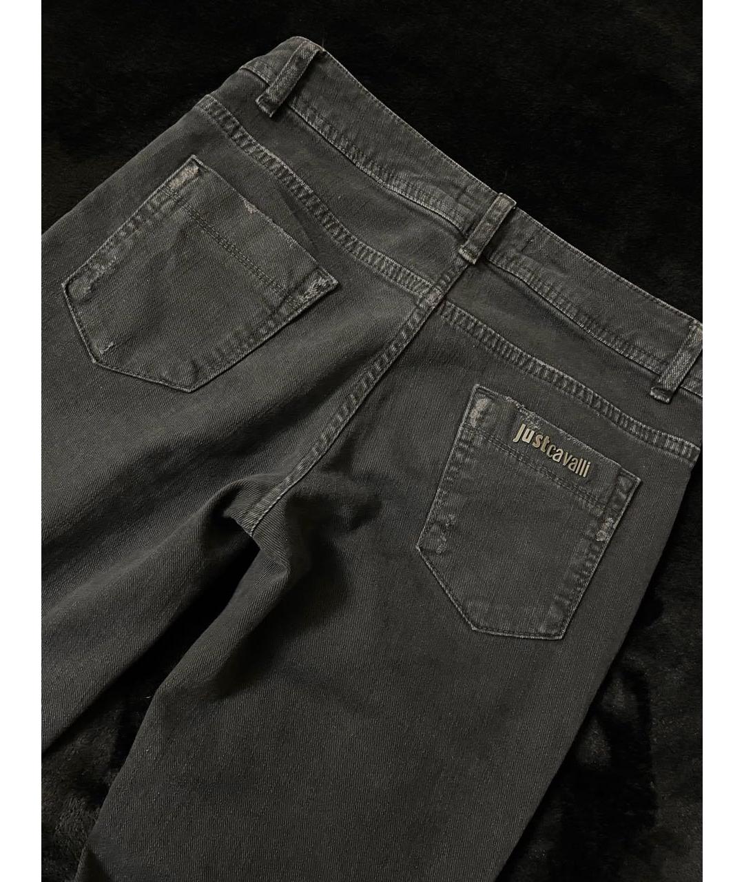 JUST CAVALLI Черные джинсы слим, фото 6