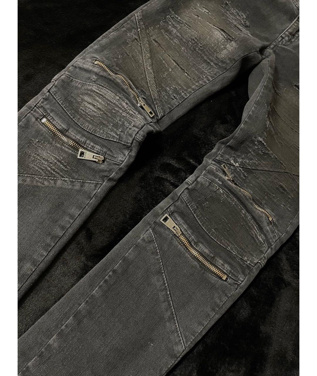 JUST CAVALLI Черные джинсы слим, фото 2