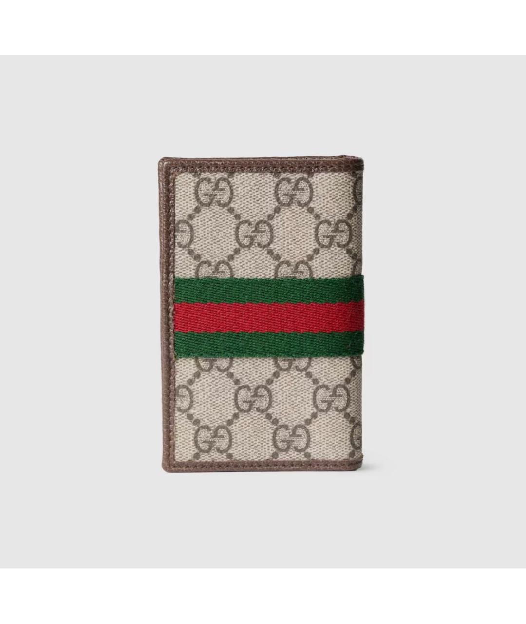 GUCCI Бежевый кардхолдер, фото 4