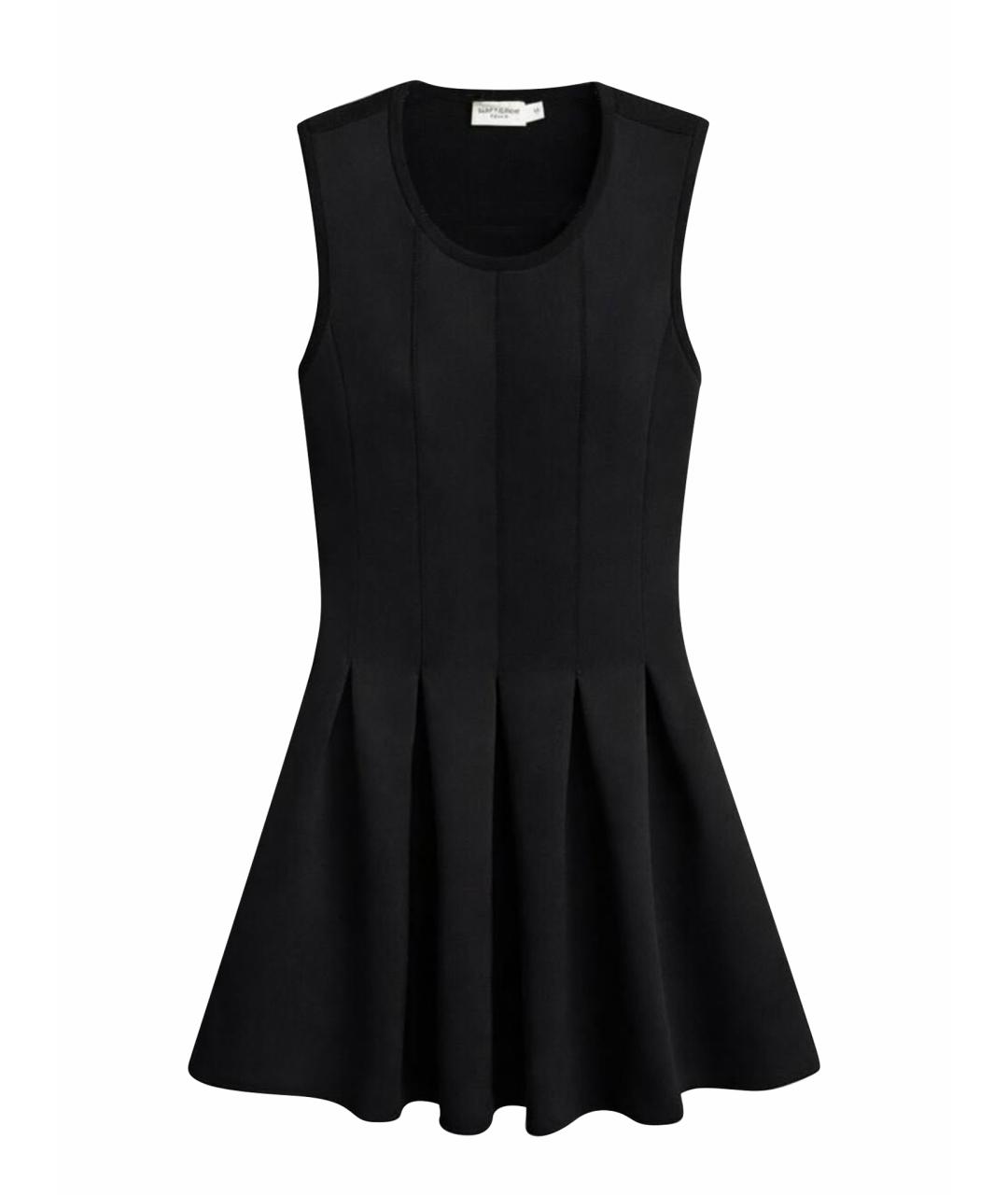 SAINT LAURENT Черное коктейльное платье, фото 1