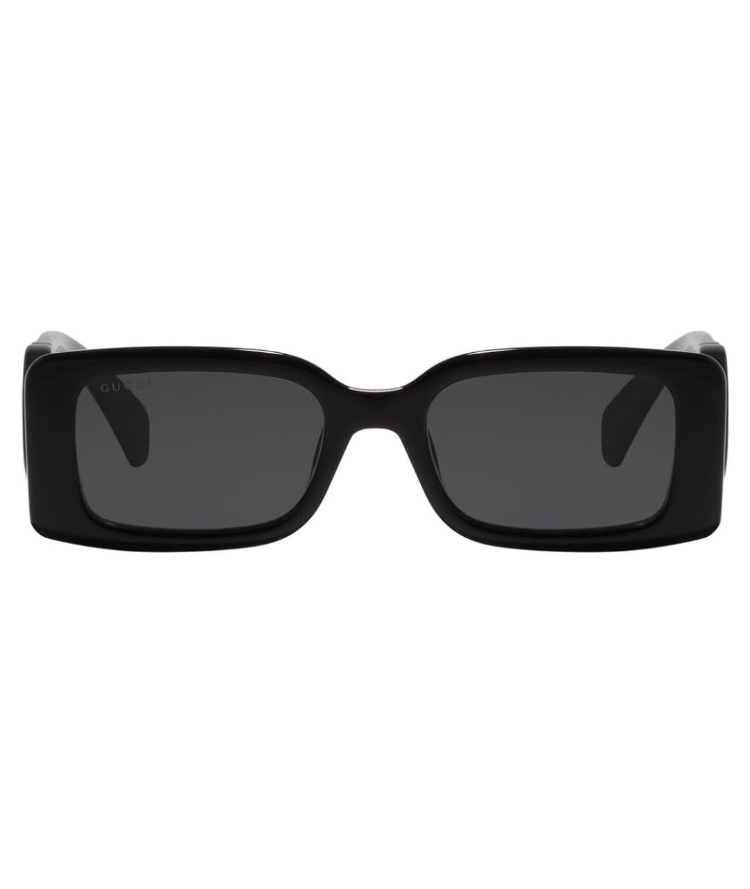 GUCCI Черные пластиковые солнцезащитные очки, фото 5