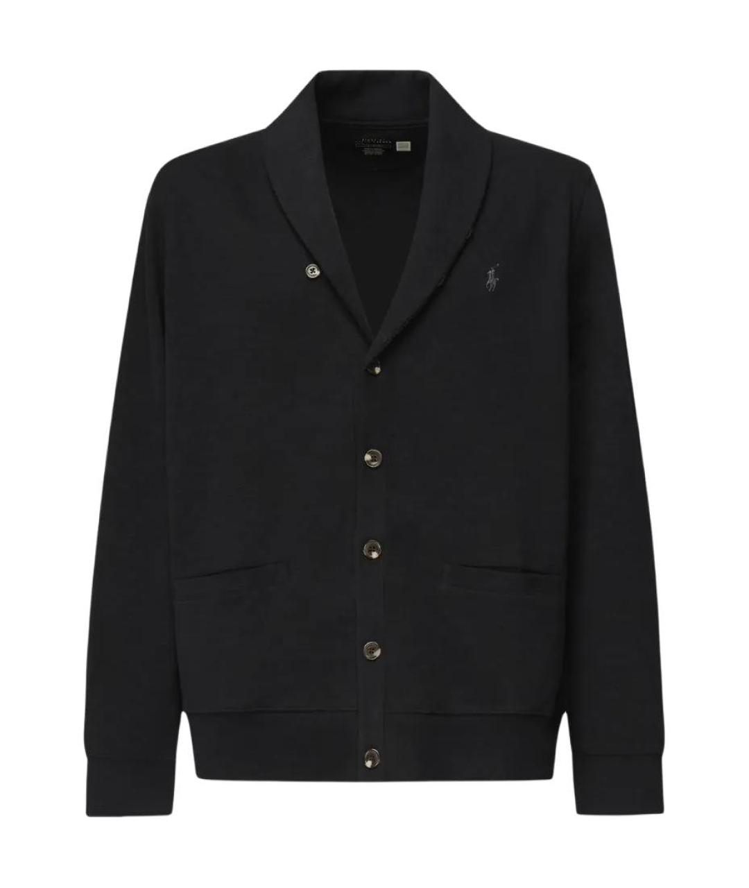 POLO RALPH LAUREN Черный кардиган, фото 1