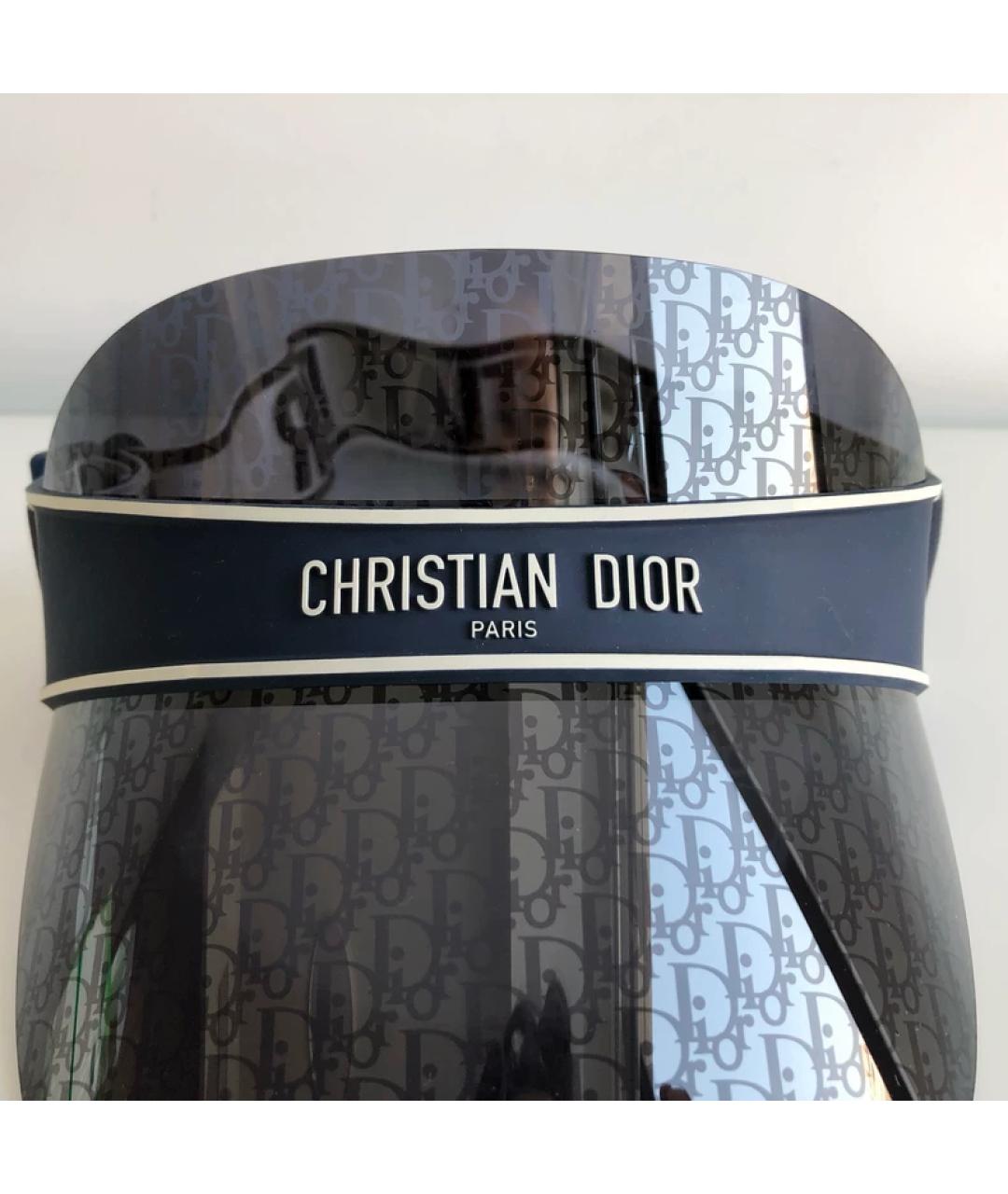 CHRISTIAN DIOR Темно-синие солнцезащитные очки, фото 3