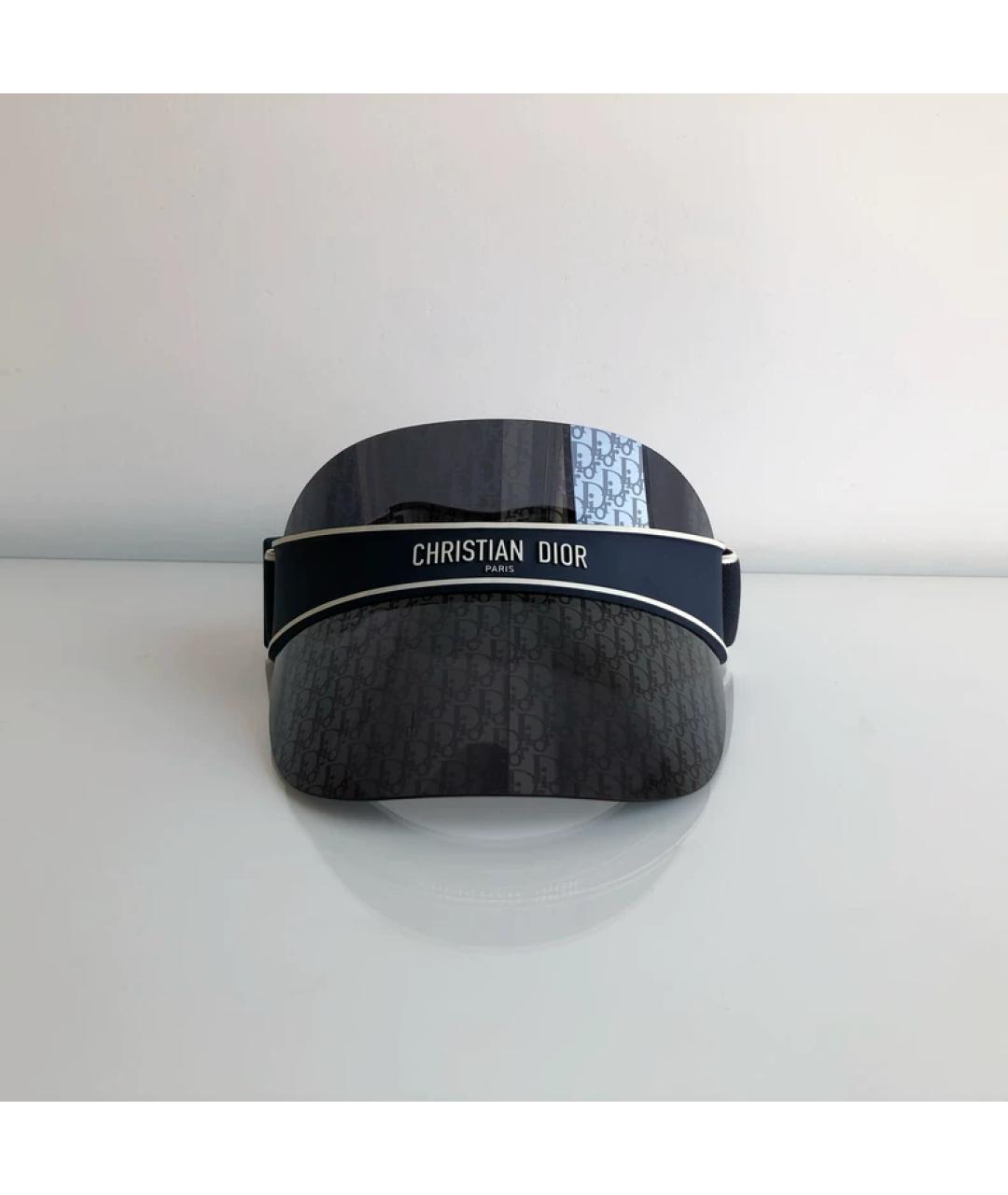 CHRISTIAN DIOR Темно-синие солнцезащитные очки, фото 7
