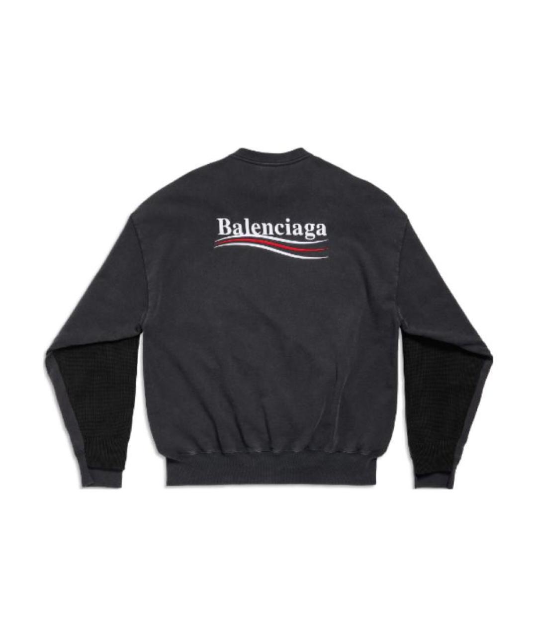 BALENCIAGA Черный джемпер / свитер, фото 2