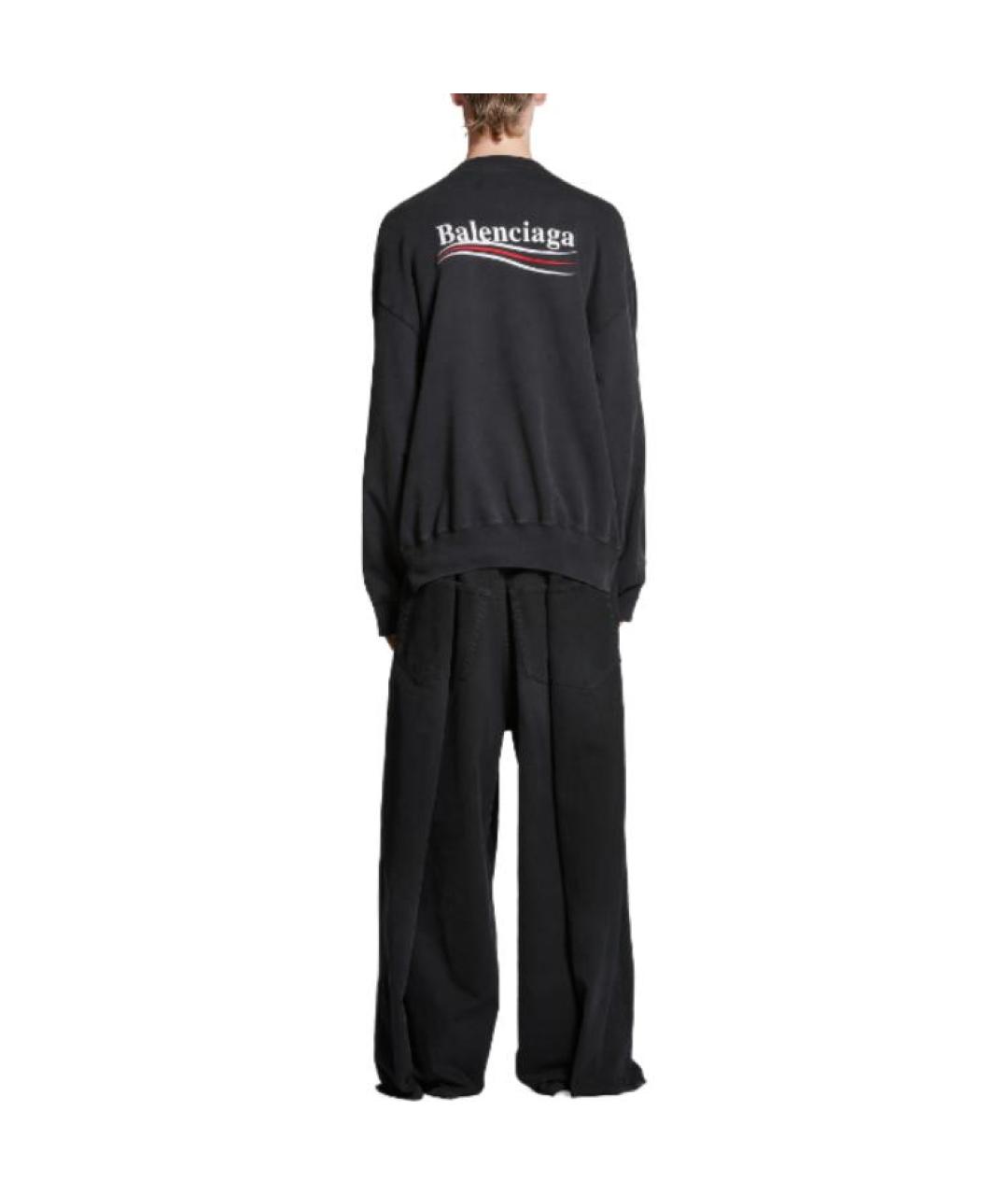 BALENCIAGA Черный джемпер / свитер, фото 4