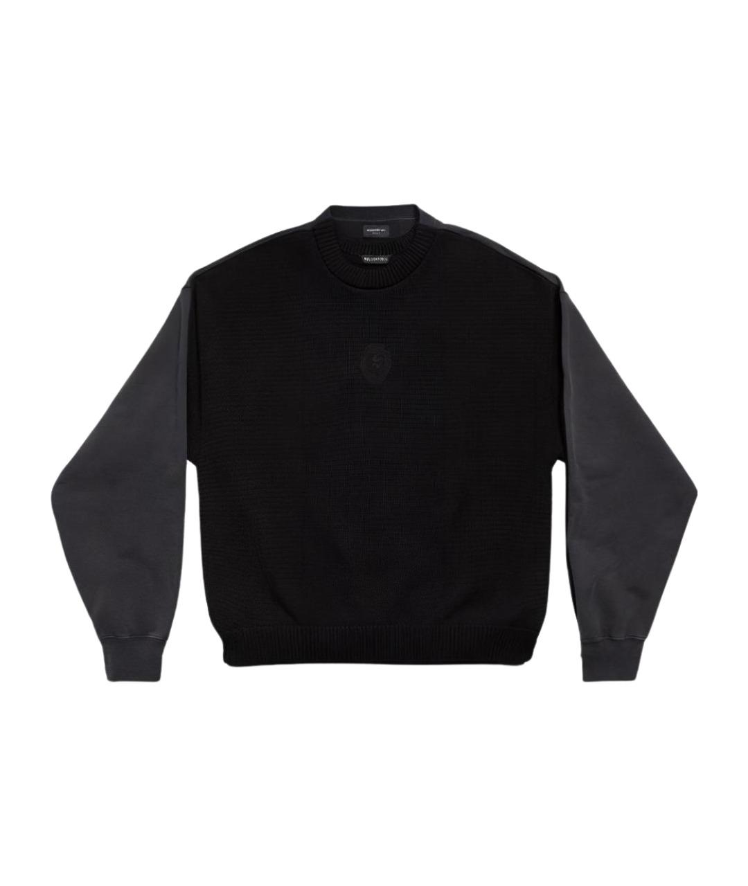 BALENCIAGA Черный джемпер / свитер, фото 1