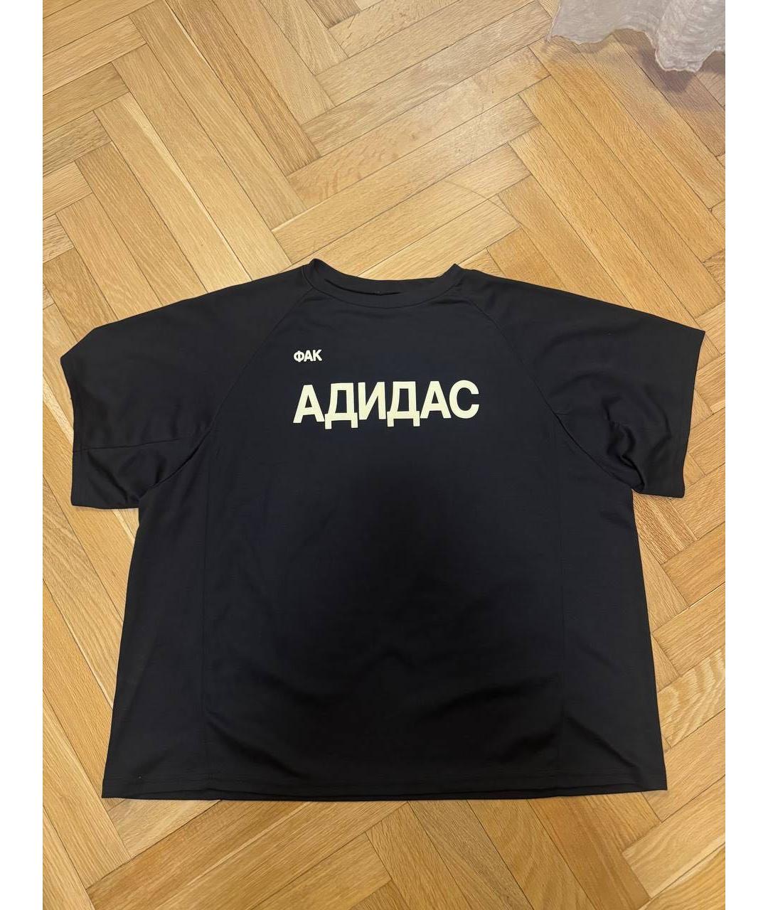 YEEZY Черная синтетическая футболка, фото 3