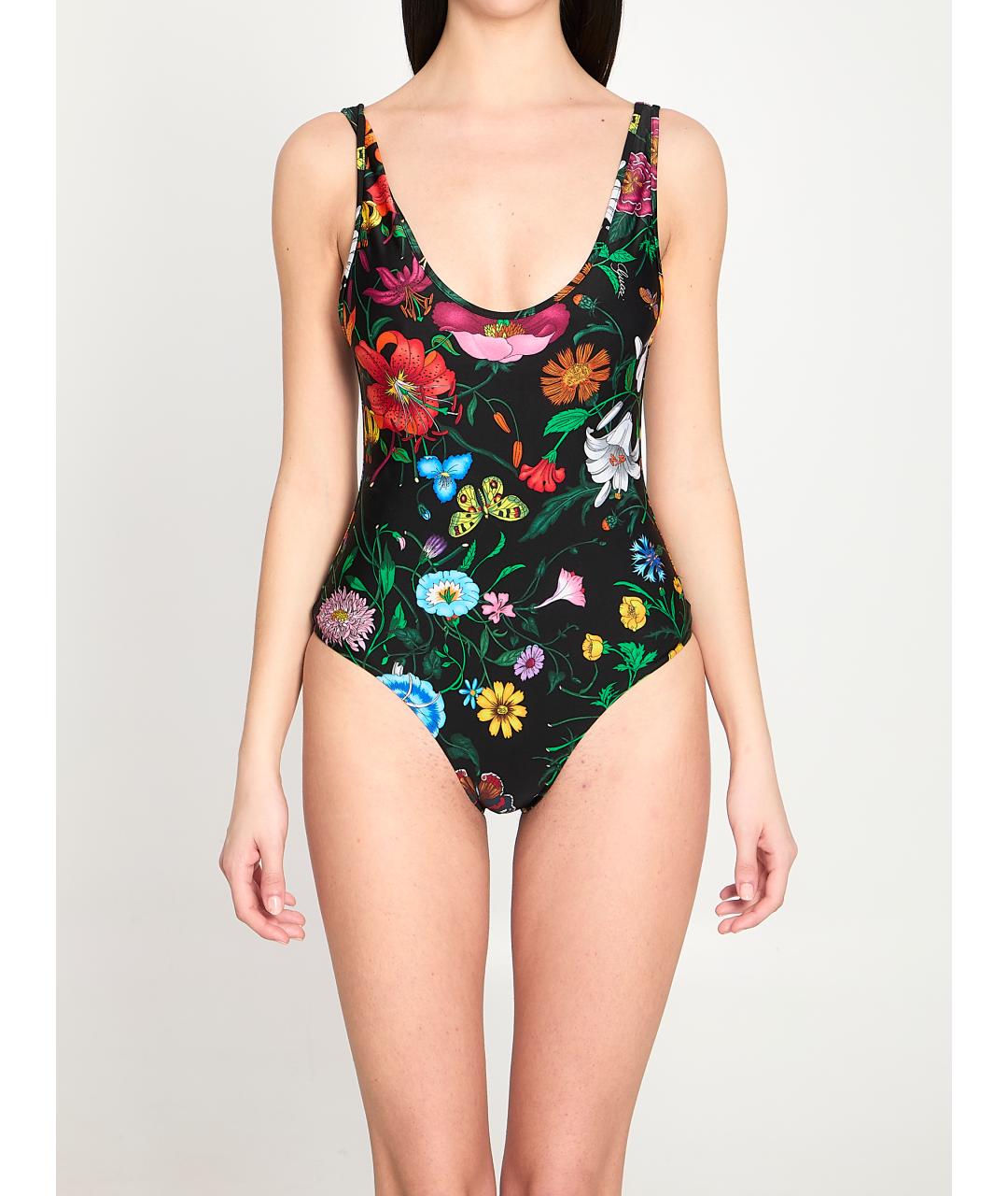 GUCCI Мульти полиамидовый купальник, фото 5