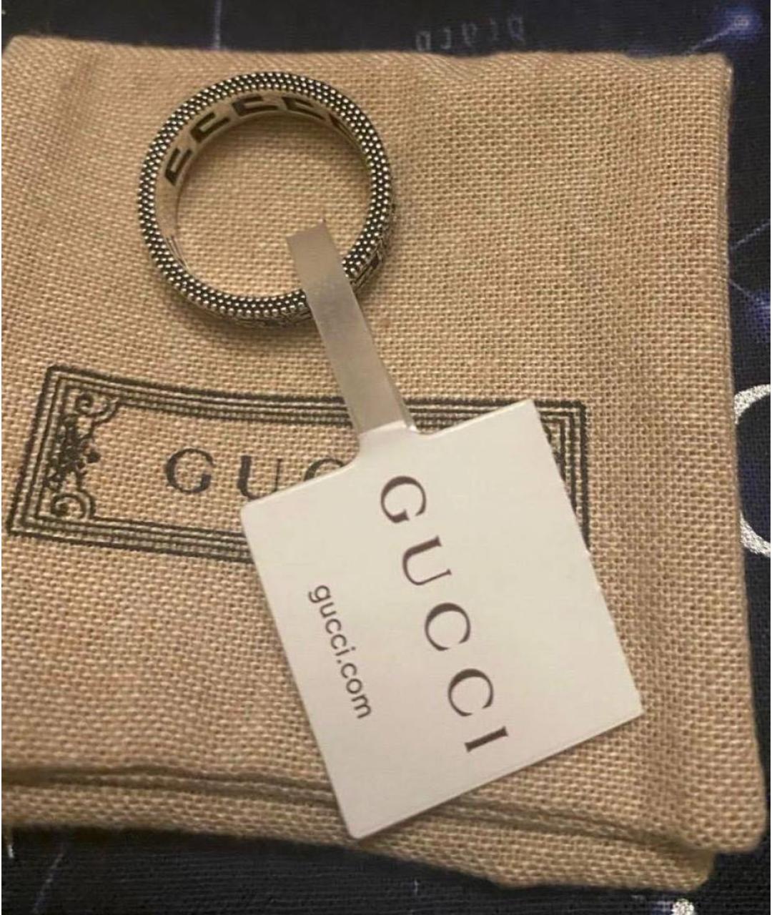 GUCCI Серебряное серебряное кольцо, фото 4