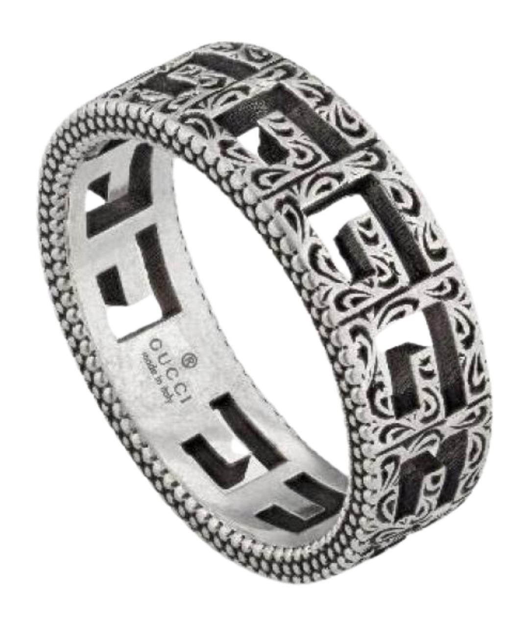 GUCCI Серебряное серебряное кольцо, фото 1