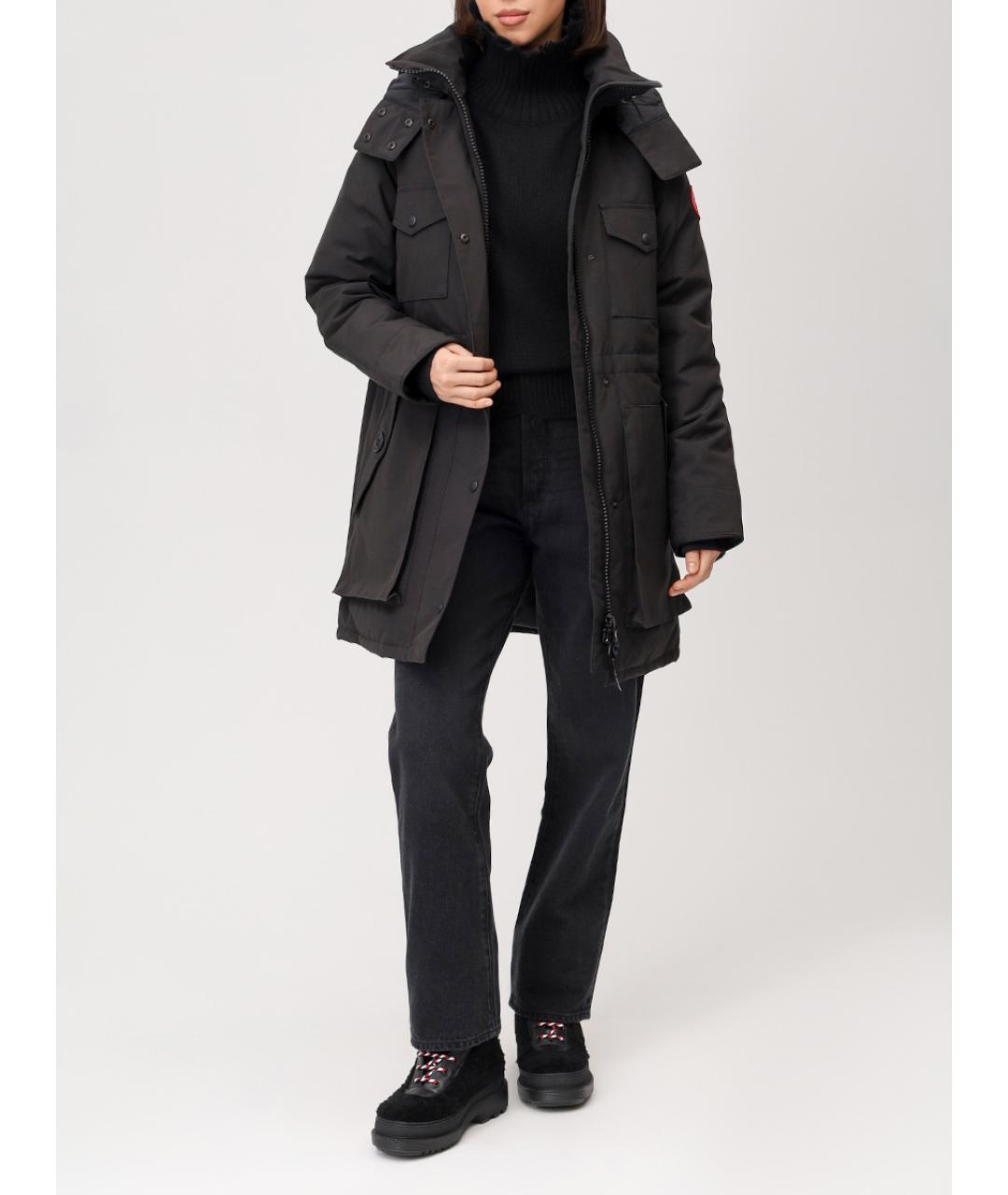 CANADA GOOSE Черная парка, фото 2