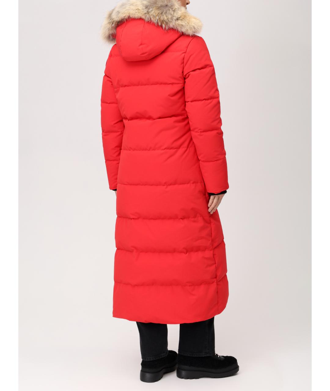 CANADA GOOSE Красный пуховик, фото 3