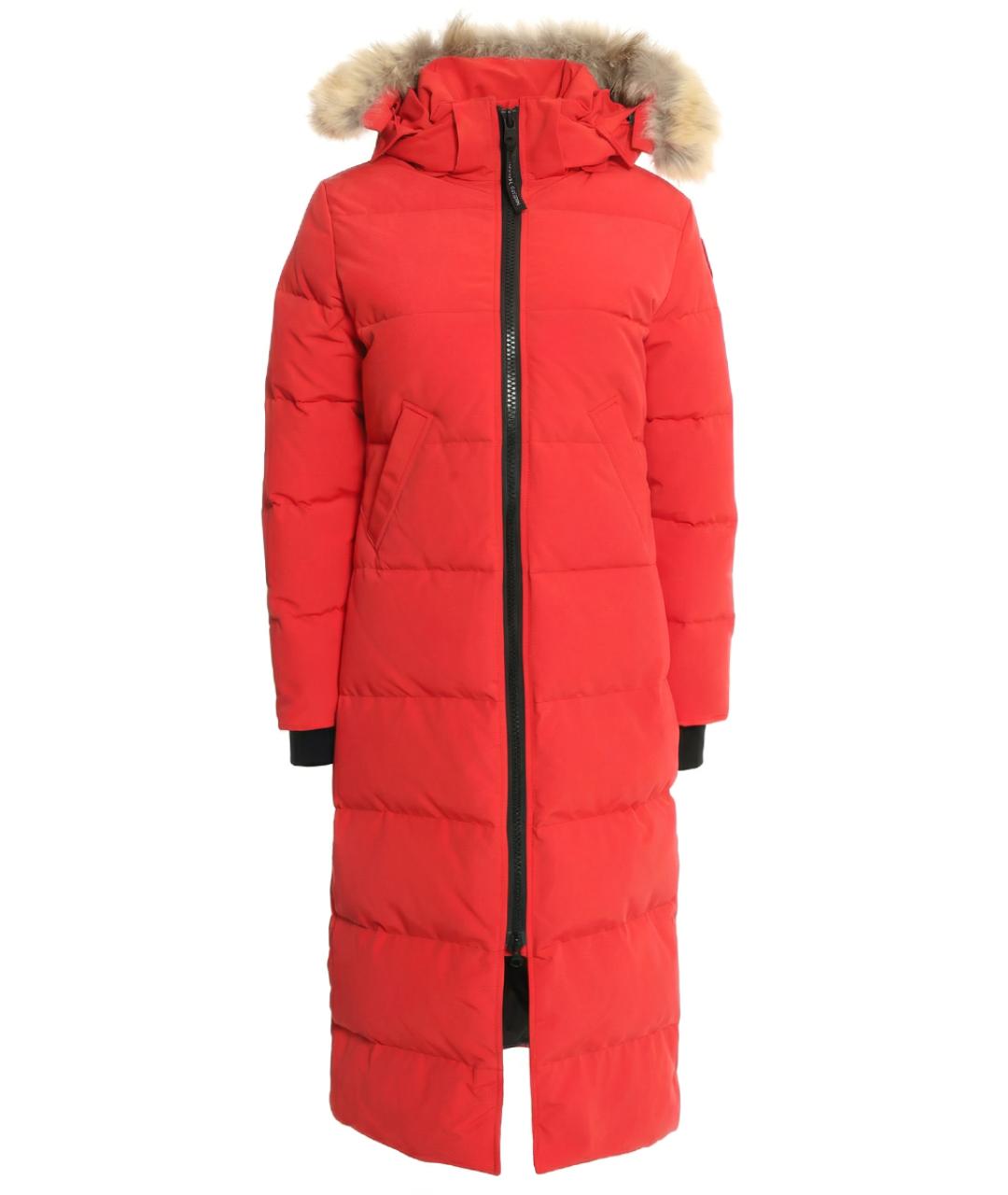 CANADA GOOSE Красный пуховик, фото 1