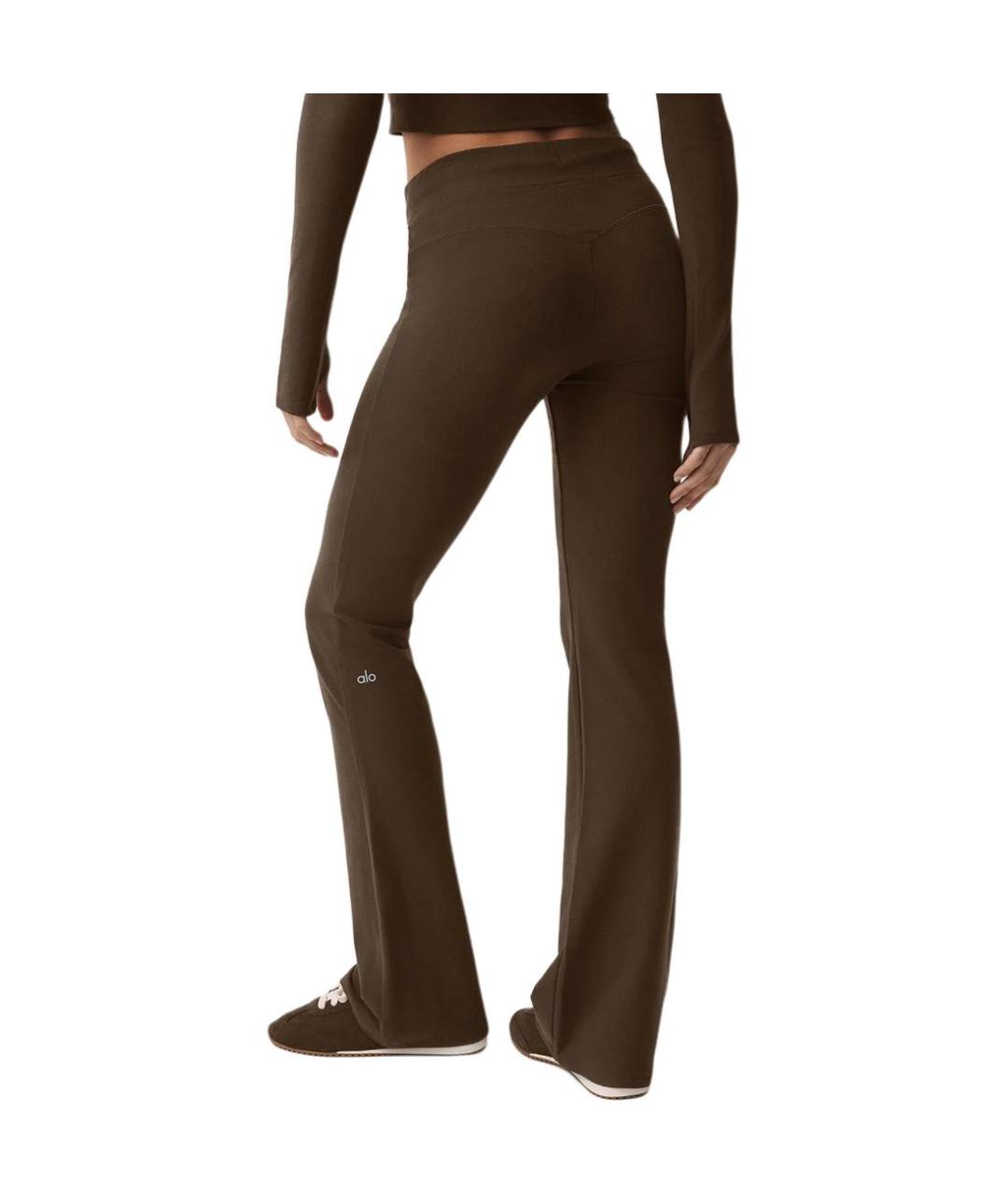 ALO YOGA Коричневые спортивные брюки и шорты, фото 3