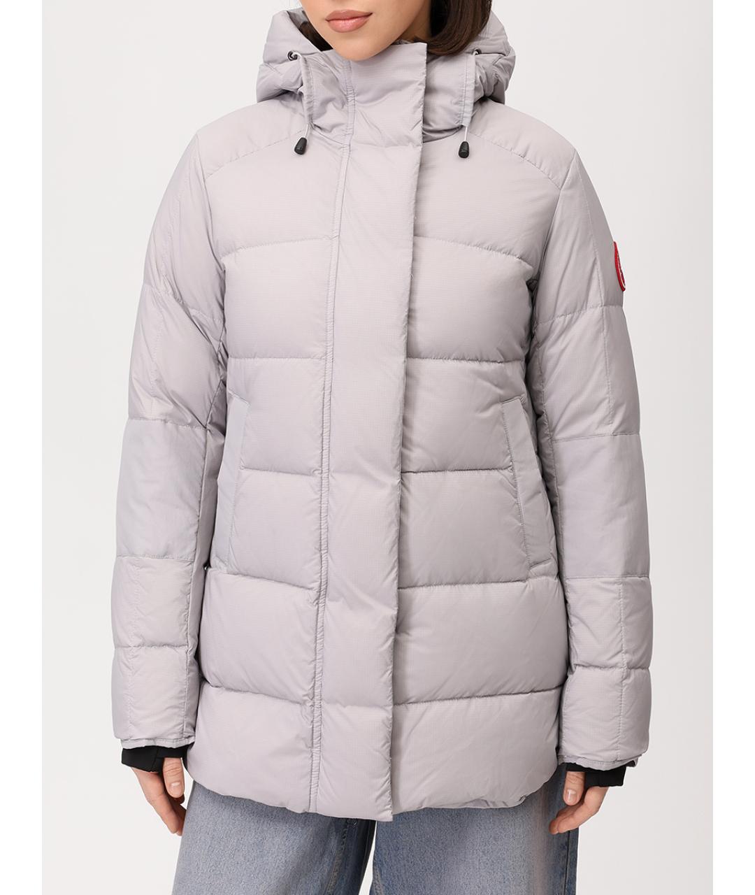 CANADA GOOSE Серый пуховик, фото 4