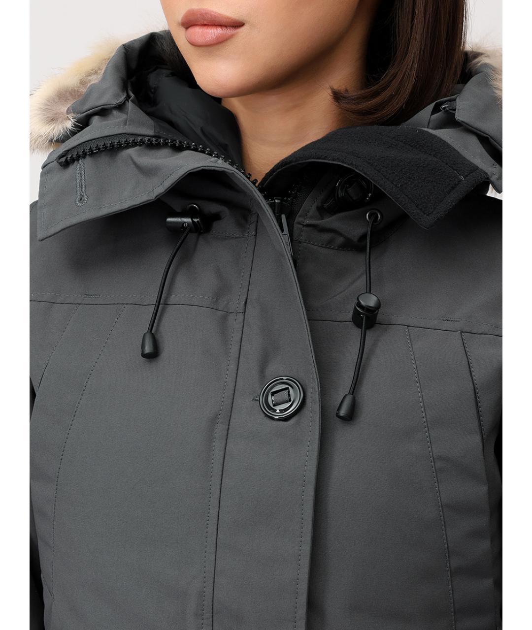 CANADA GOOSE Серая парка, фото 5