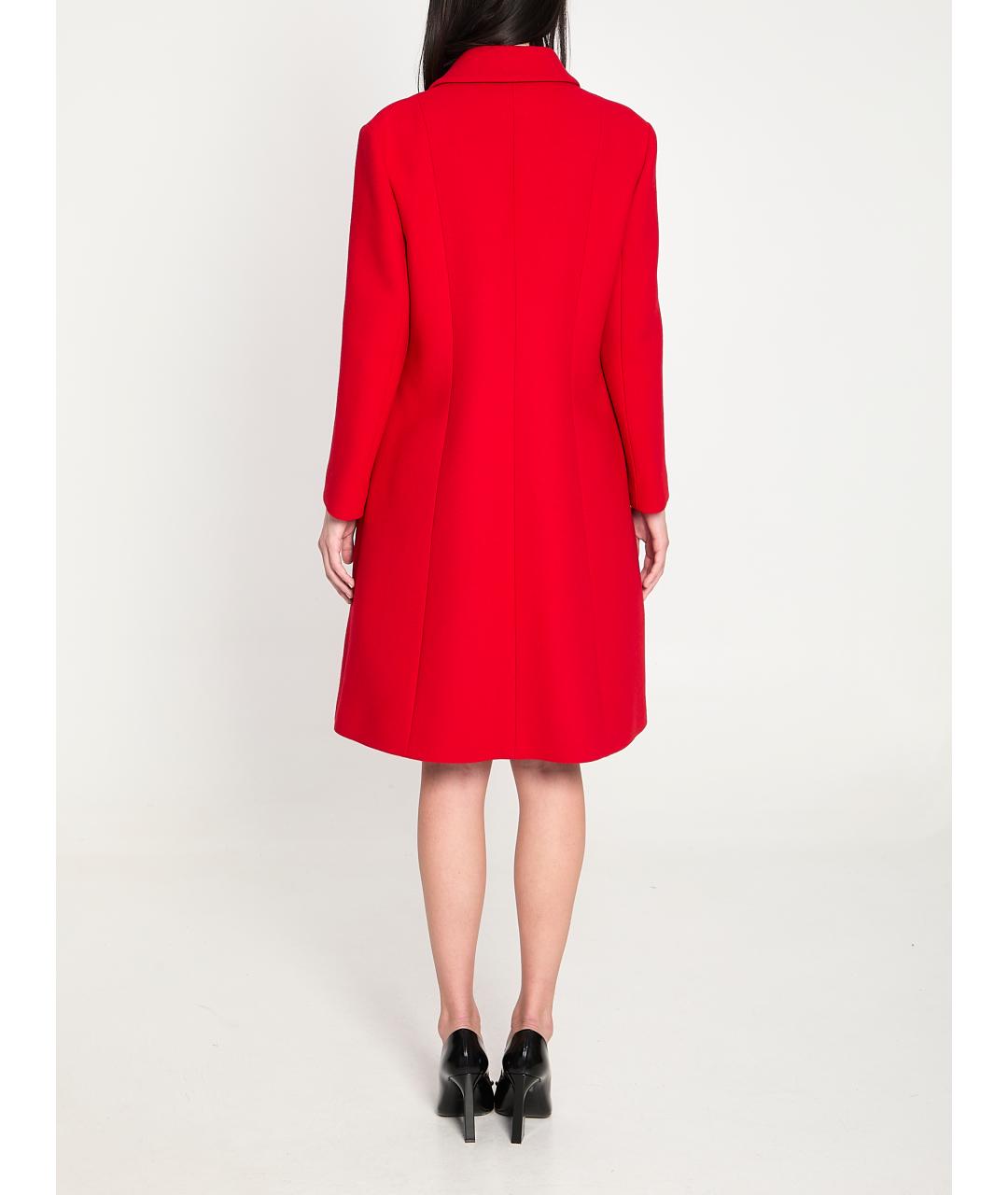 GUCCI Красное шерстяное пальто, фото 3