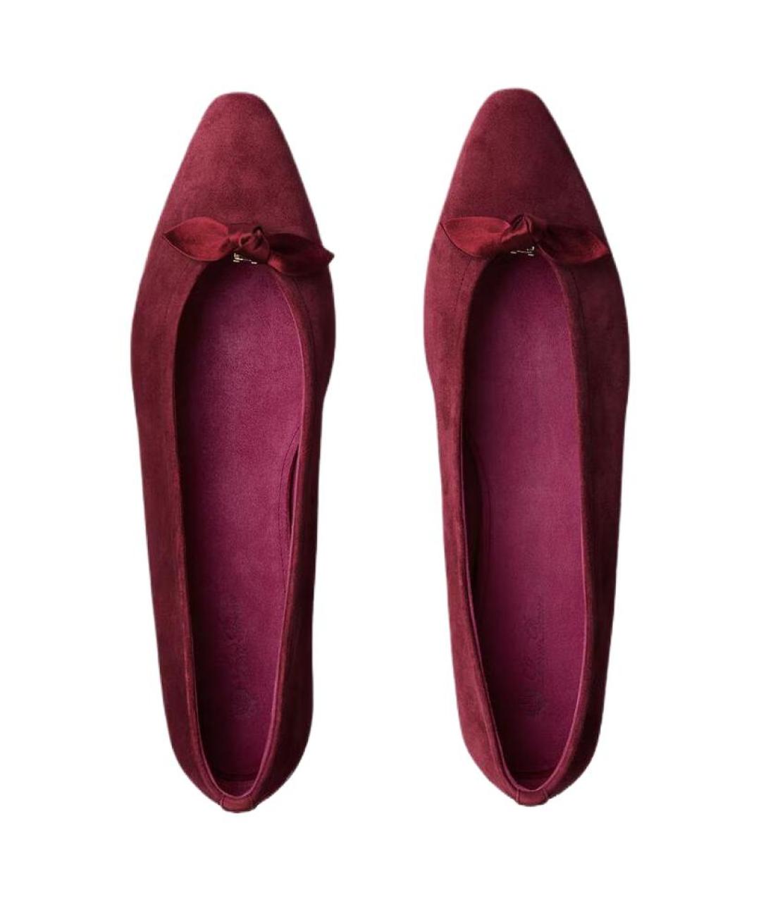 LORO PIANA Кожаные балетки, фото 5