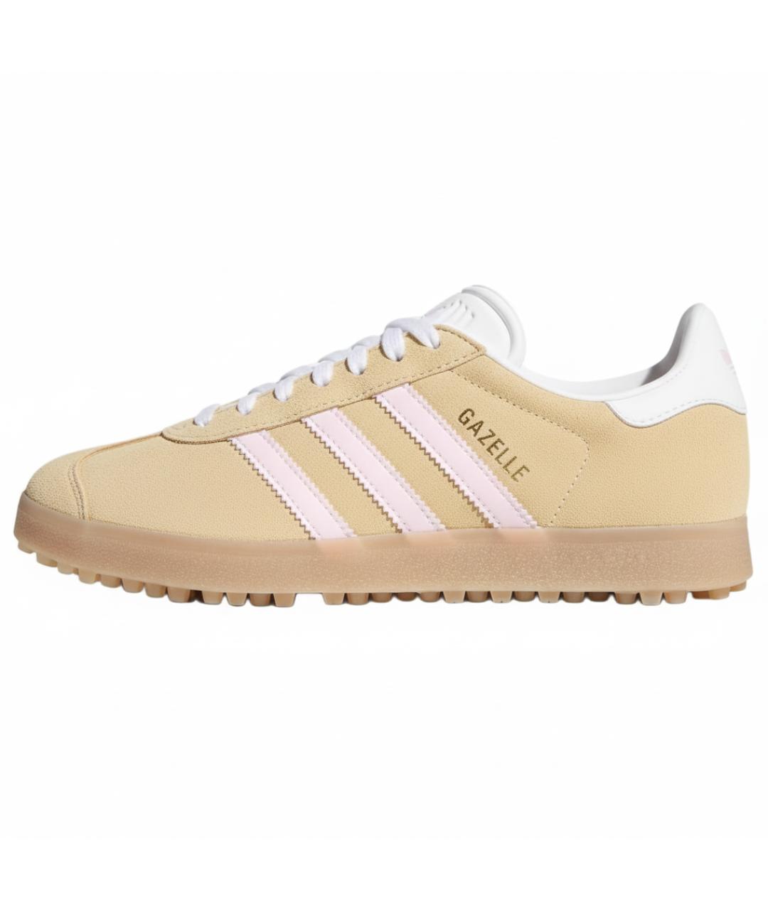 ADIDAS Бежевые замшевые кроссовки, фото 2