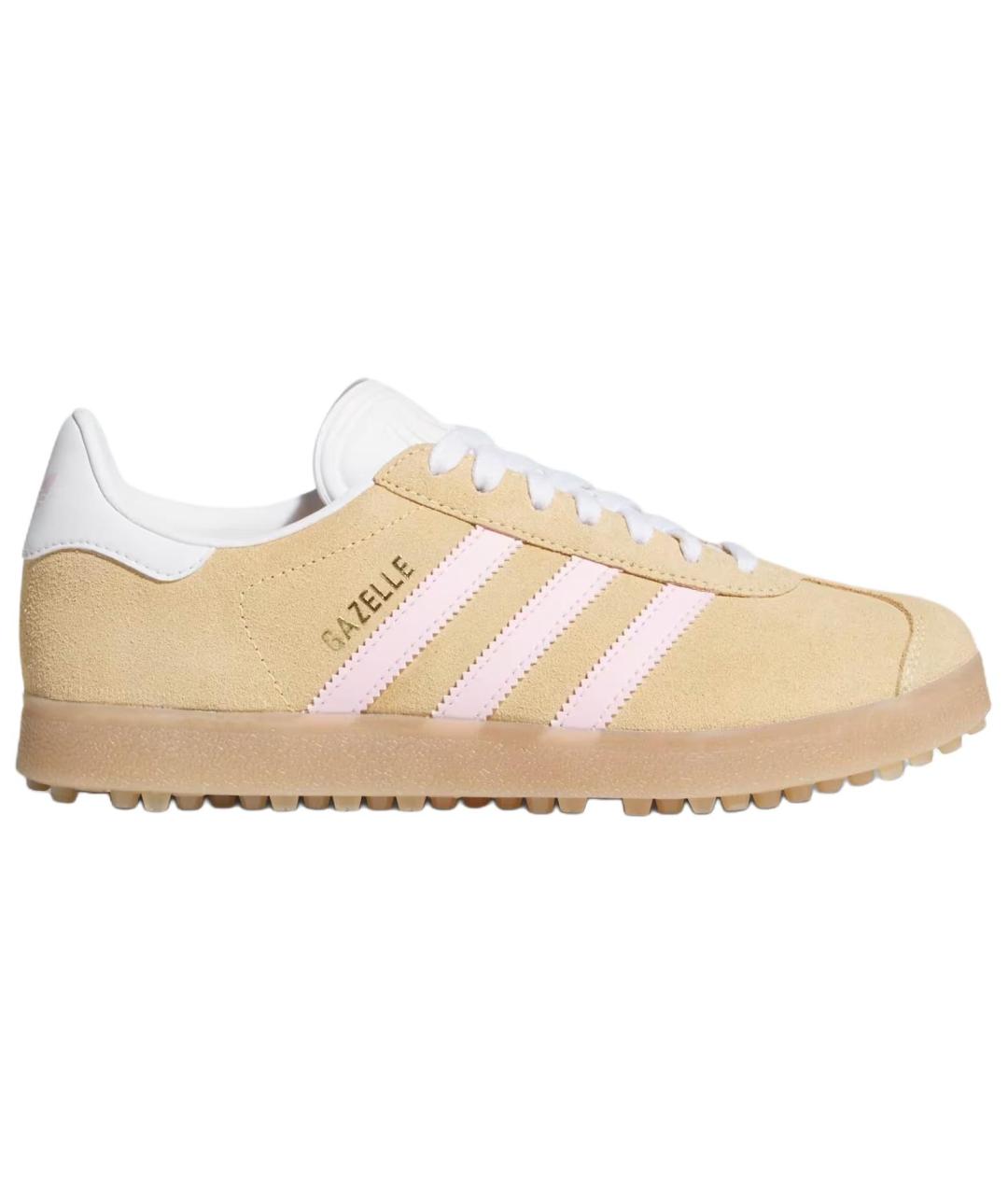 ADIDAS Бежевые замшевые кроссовки, фото 1