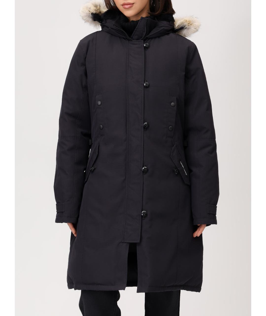 CANADA GOOSE Черная парка, фото 4