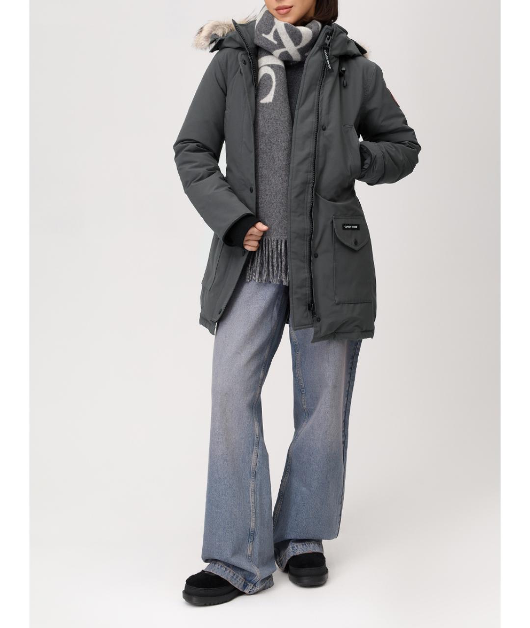 CANADA GOOSE Серая парка, фото 2