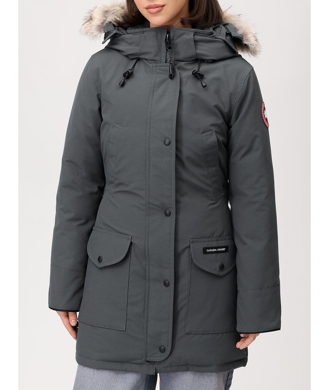 CANADA GOOSE Серая парка, фото 4